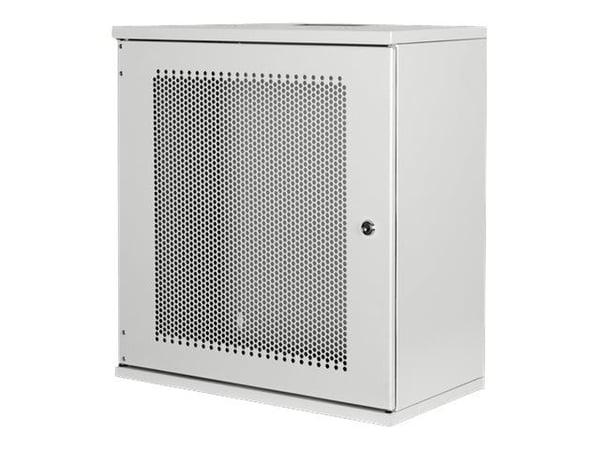 DIGITUS Professional DN-19-12U-S-PD - Skåp - väggmontering - RAL 7035, ljusgrå - 12U - 19"