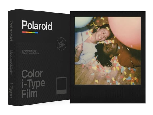 Polaroid - Black Frame Edition - hurtigvirkende fargefilm - 600 - ASA 640 - 8 eksponeringer