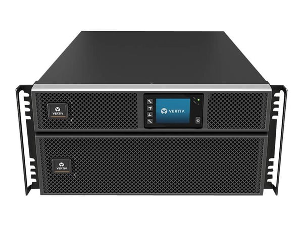 Liebert GXT5 - UPS (rackmonterbar/extern) - AC 230 V - 6000 Watt - 6000 VA - 16 x batteri - utgångskontakter: 6 - 5U