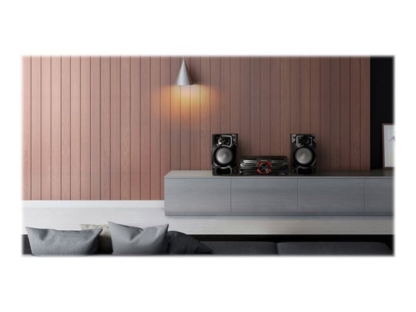Panasonic SC-AKX320, Kodin miniaudiojärjestelmä, Musta, 450 W, 2-suuntainen, 16 cm, 6 cm