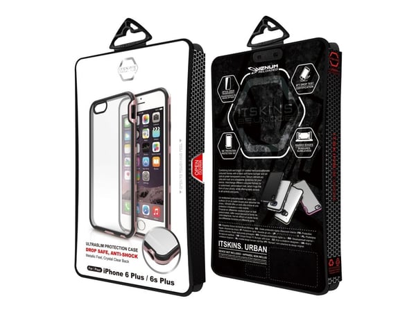 ITSKINS HYBRID // EDGE Venum Reloaded - Baksidedeksel for mobiltelefon - rosagull - for Apple iPhone 6 Plus, 6s Plus