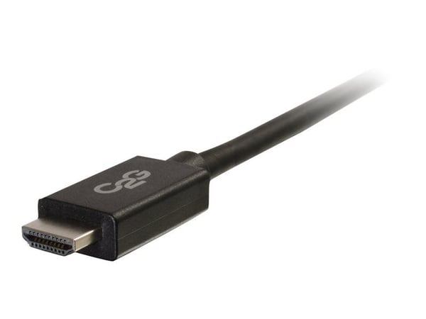 C2G 10ft DisplayPort to HDMI Cable - DP to HDMI Adapter Cable - M/M - DisplayPort-kabel - DisplayPort (hann) til HDMI (hann) - 3.048 m - svart