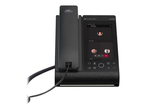 AudioCodes C470HD - VoIP-telefon - med Bluetooth-grensesnitt med anrops-ID - RTCP, RTP, SRTP