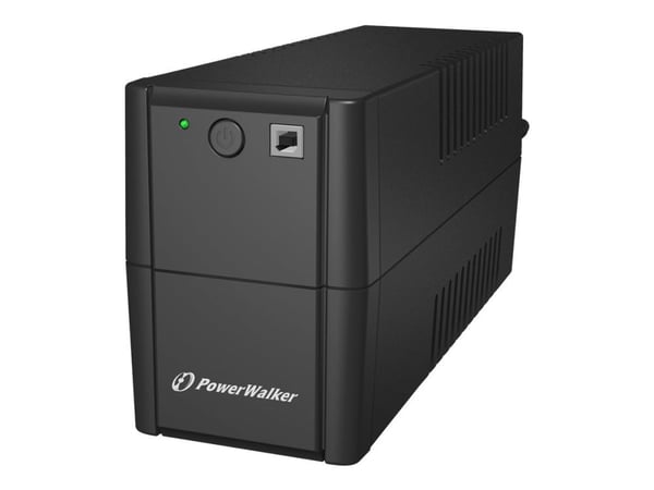 PowerWalker VI 650 SH FR - UPS - AC 170 - 280 V - 360 watt - 650 VA - 7 Ah - USB - utgangskontakter: 2