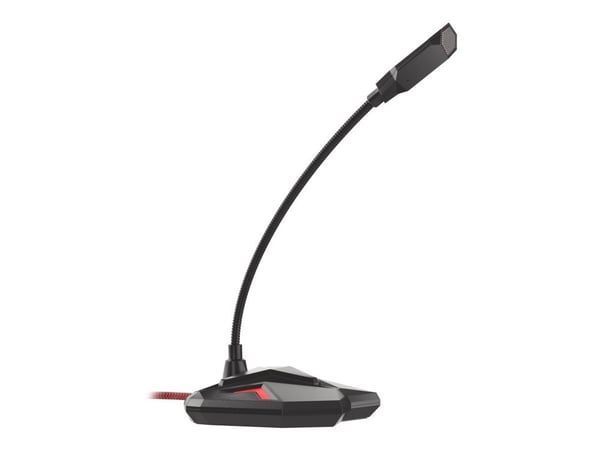 Natec Genesis Radium 100 - Mikrofon - USB - svart, rød
