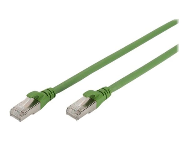 DIGITUS Professional PUR - Liitäntäkaapeli - RJ-45 (uros) - RJ-45 (uros) - 10 m - SFTP - CAT 6a - booted, halogeeniton, valettu, solmuvapaa, säikei...