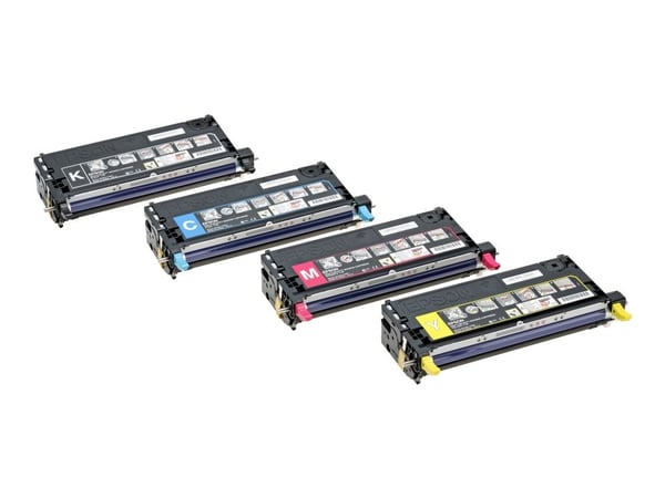 Epson - Høykapasitets - gul - original - tonerpatron - for AcuLaser C3800DN, C3800DTN, C3800N