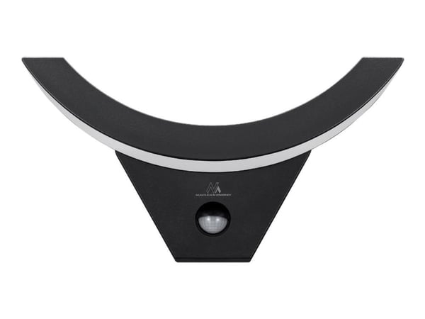 Maclean MCE290 - Vegglampe - LED - 10 W (ekvivalent 100 W) - nøytralt hvitt lys - 4000 K - svart