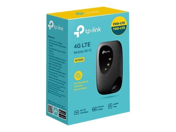TP-Link M7000 - Mobilsone - 4G LTE - 150 Mbps - 802.11b/g/n