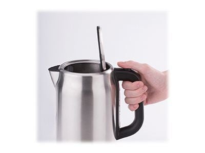 Cloer 4459 - Kedel - 1,7 litraa - 2,2 kW - matta rustfrit stål/sort
