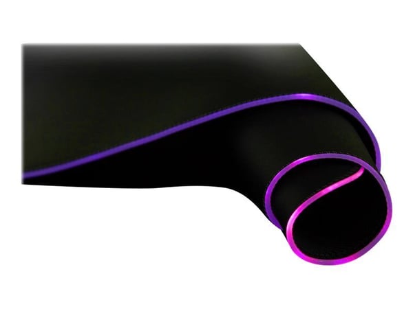 Surefire Gaming Silent Flight RGB-680 - Gaming Musemåtte - 68 x 28 cm. - Sort/RGB