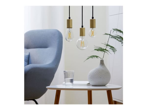 WiZ Lamp Filament Smart LED - varm til kald hvit - E27 - 60W - transparent - Wi-Fi
