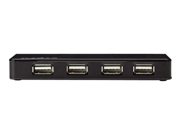 Nedis UHUBU2730BK - Hub - 7 x USB 2.0 - stasjonær