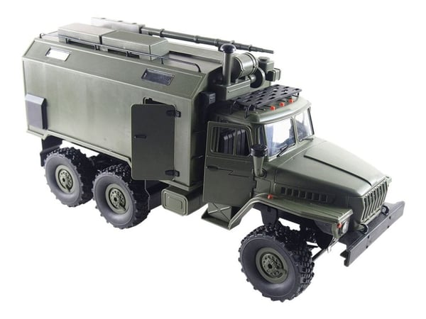 AMEWI - Ural B36 sotilaskuorma-auto 6WD RTR - RC - vihreä