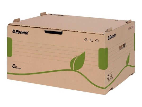 Esselte Eco - Lagerboks - naturlig brunfarge