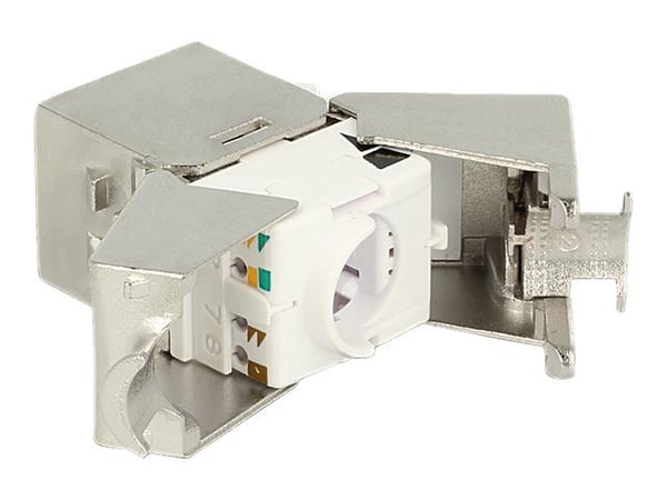 DeLOCK Keystone-moduuli - Modulaarinen insertti - RJ-45 (24 kpl) (pakkaus)
