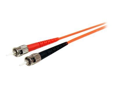 Startech 2m Fiber Optic Cable - Multimode Duplex 62.5/125 - LSZH - LC/ST - OM1 - LC to ST Fiber Patch Cable (FIBLCST2) - Nettverkskabel - LC multim...