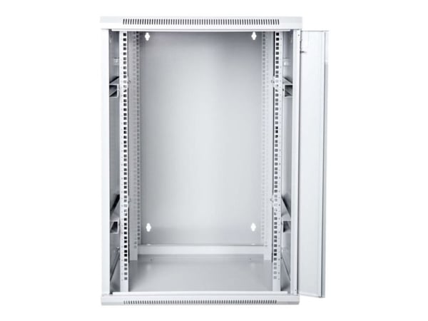 DIGITUS Professional DN-WD19 18U/600 - Skap - veggmonterbar - grå, RAL 7035 - 18U - 19"