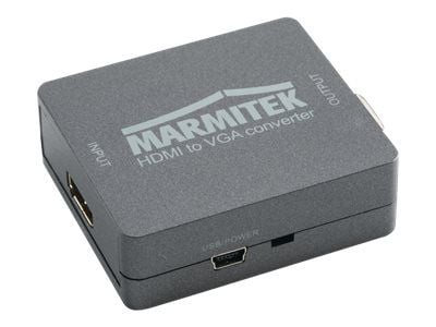 Marmitek Connect HV15 HDMI-VGA-muunnin - Videomuuntaja - HDMI - VGA