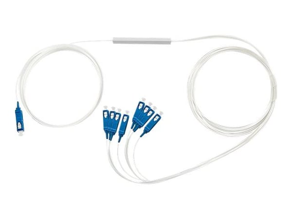 Qoltec - Nettverksplitter - SC/PC-enkeltmodus til SC/PC-enkeltmodus - 1.5 m - fiberoptisk - G.657.A