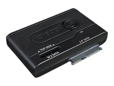 ICY DOCK EZ-adapter MB031U-1SMB - Lagringskontroll - 2,5", M.2 - M.2-kort / SATA 6 Gb/s - USB 3.2 (Gen 1) - sortering