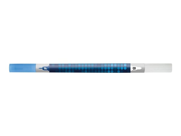 Faber-Castell - Blekkviskelær / overskriverpenn - ikke-permanent - kongelig blått - bred / fin
