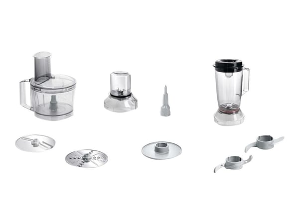 Bosch MultiTalent 3 MCM3501M -Foodprocessor 800 W - børstet rustfrit stål/sort