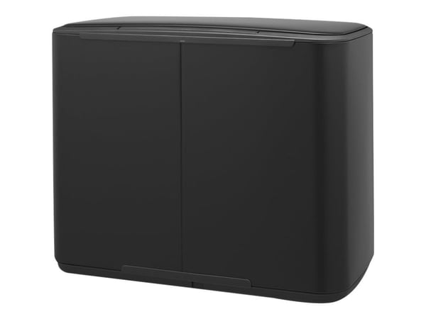 Brabantia Bo Pedal Bin - Søppelbøtte - flipp-lokk - 36 L - fotpedal - matt svart