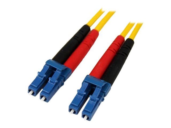 Startech 7m Fiber Optic Cable - Single-Mode Duplex 9/125 - LSZH - LC/LC - OS1 - LC to LC Fiber Patch Cable (SMFIBLCLC7) - Koblingskabel - LC-enkelt...