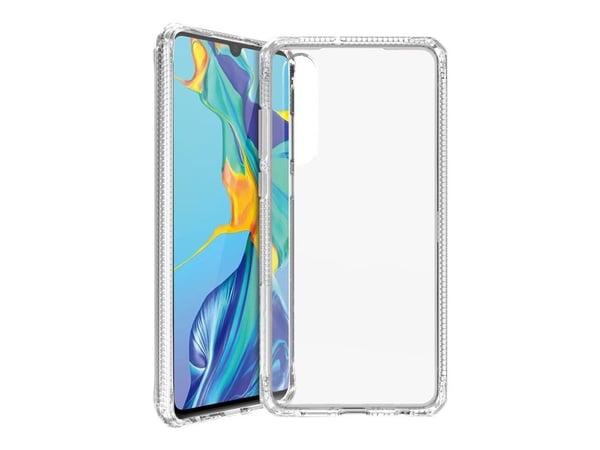 ITSKINS HYBRID // CLEAR - Baksidedeksel for mobiltelefon - polykarbonat, polymer - gjennomsiktig - for Huawei P30