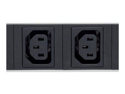 Intellinet 19" Intelligent 8-Port PDU, 19" Rackmountable C13 Intelligent Power Distribution Unit; Monitors Power, Temperature and Humidity - Tehonj...