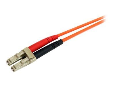 Startech 2m Fiber Optic Cable - Multimode Duplex 62.5/125 - LSZH - LC/ST - OM1 - LC to ST Fiber Patch Cable (FIBLCST2) - Nettverkskabel - LC multim...