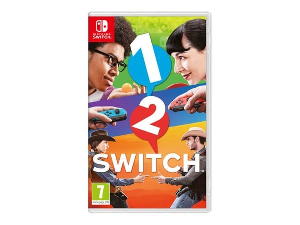 Nintendo 1-2-Switch, Nintendo Switch, E10+ (Kaikki 10+), Fyysinen media