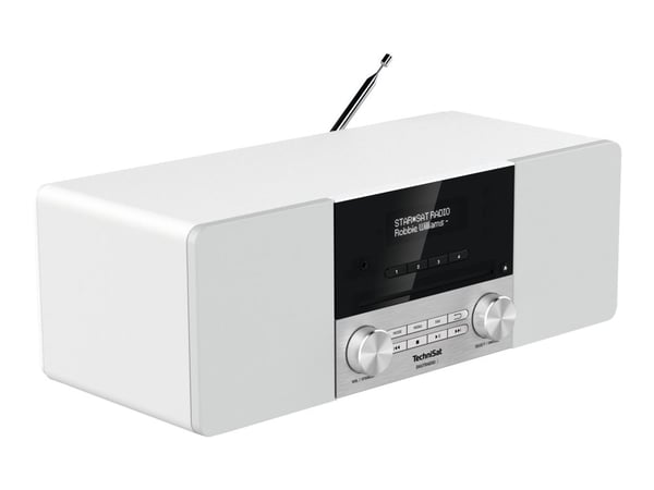 TechniSat 3 - Lydsystem - 2 x 10 watt - hvit
