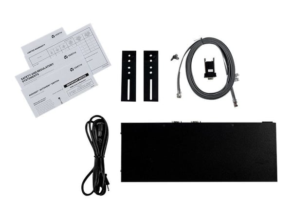 Avocent AutoView AV3216 - KVM-svitsj - 16 x KVM port(s) - 2 lokalbrukere - 1 IP-bruker - rackmonterbar