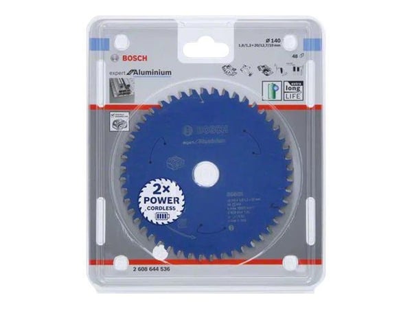 Bosch RUNDSAVKL EX ACCU ALU 140X20X1,8/1,3X48T