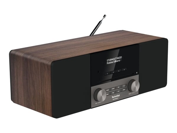 TechniSat 3 - Lydsystem - 2 x 10 watt - valnøtt