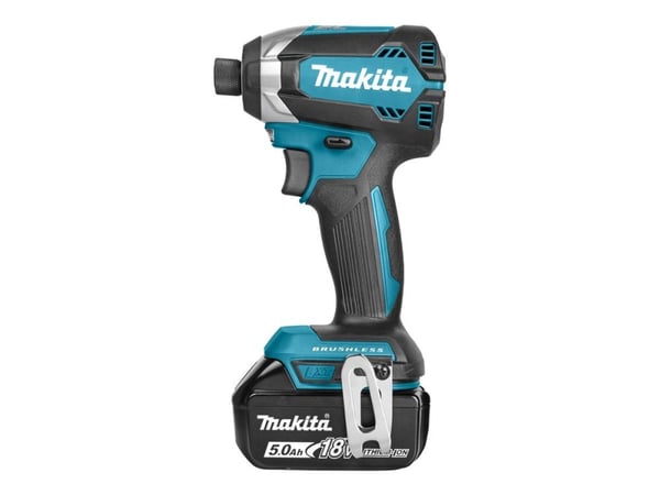 Makita DTD153RTJ - Støtdriver - trådløs - 1/4" sekskantspor 6.35 mm - 170 N·m - 2 batterier - 18 V