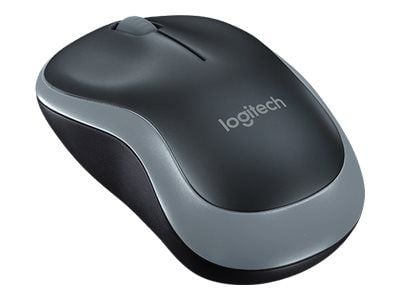 Logitech M185 - Mus - optisk - 3 knapper - trådløs - 2.4 GHz - USB trådløs mottaker - rask grå