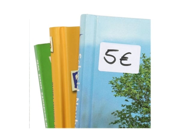 HERMA - Papir - matte - permanent klæbemiddel - hvit - 13 x 40 mm 896 etikett(r) (32 ark x 28) etiketter