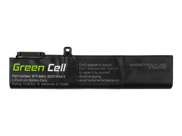 Green Cell MS16, Akku, MSI, GE62 GE63 GE72 GE73 GE75 GL62 GL63 GL73
