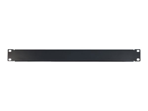 Inter-Tech - Rackblankningspanel - svart - 1U - 19"