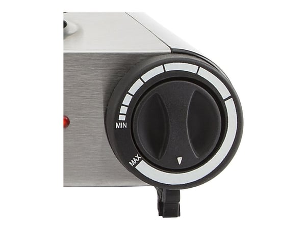 Tristar KP-6248 - Elektrisk varmeplate - 2.5 kW - rustfritt stål