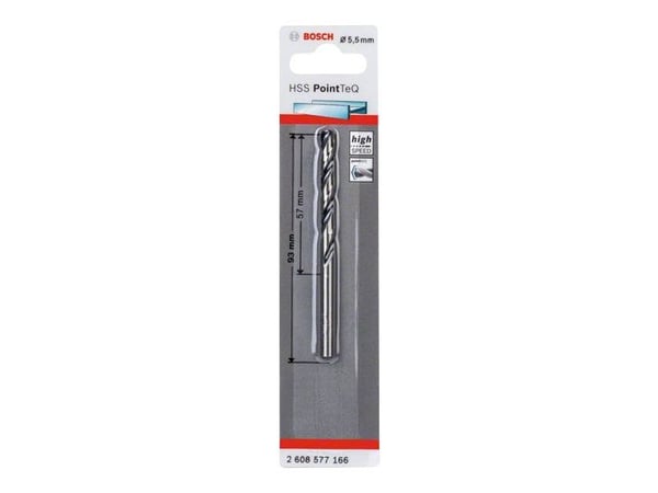 Bosch PointTeQ - Bor - for metall - bor - 5.5 mm - lengde: 93 mm