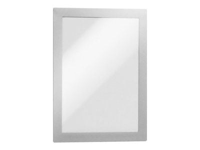 DURABLE DURAFRAME MAGNETIC - Dokumentholder - for A5 - magnetisk - sølv (en pakke 5)