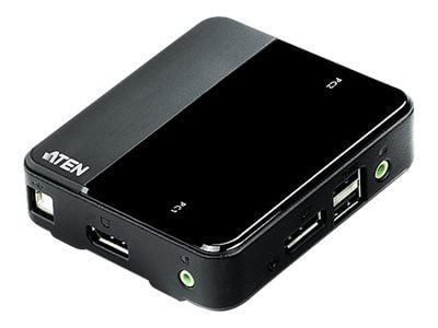 ATEN CS782DP - KVM / lyd / USB-svitsj - 2 x KVM/lyd/USB - 1 lokalbruker - stasjonær