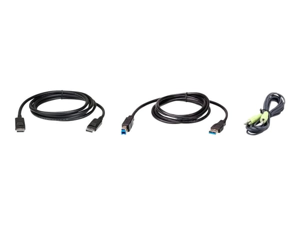 ATEN 2L-7D02UDPX3 - Tastatur / video / musekabelsett (KVM) - 2 m - for ATEN CS19208, CS19216