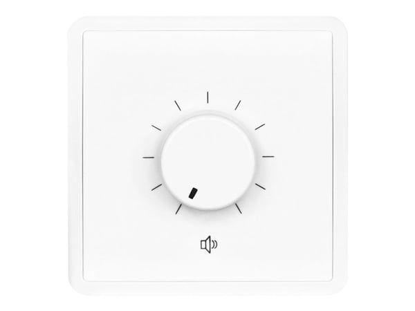 Audac VC3102 - Volumkontroll for høyttaler - hvit