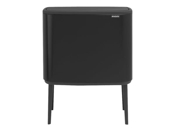 Brabantia Bo Touch Bin - Søppelbøtte - flipp-lokk - 36 L - matt svart