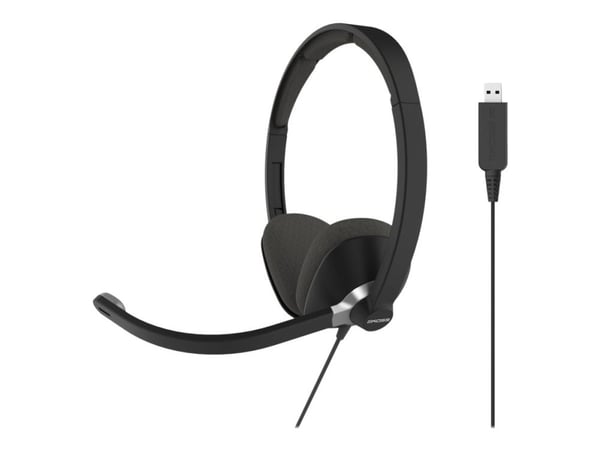 Koss CS300-USB - Headset - på örat - kabelansluten - USB